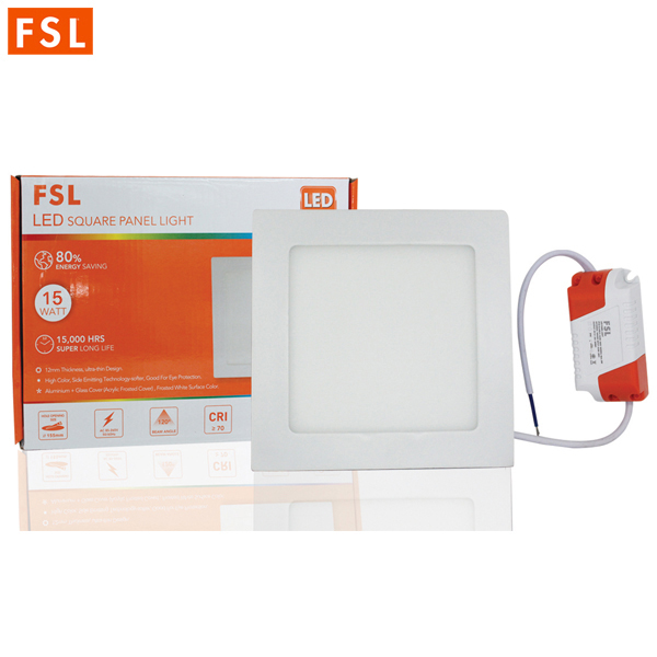 Đèn LED âm trần 15W vuông FSP1107 15W